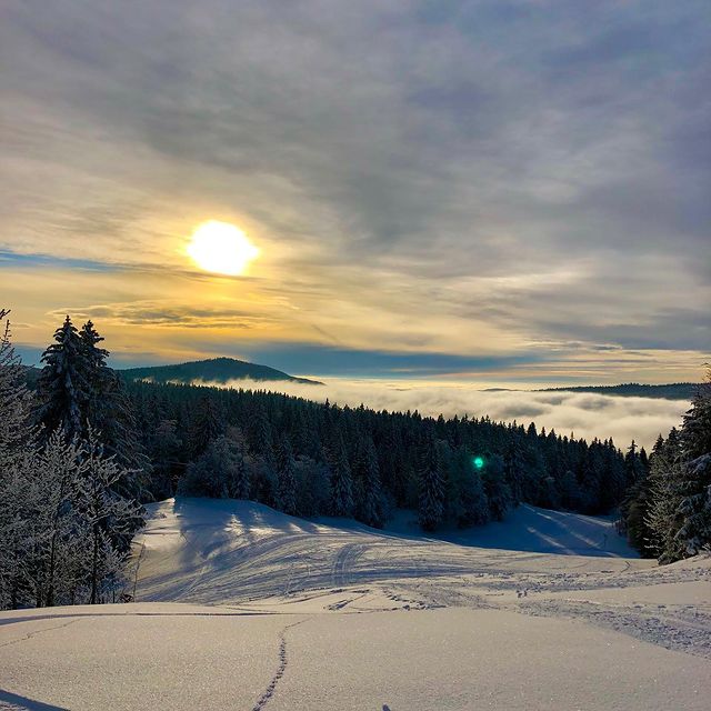 DESTHIEUX Simon, Encore une belle journée sur les skis @salomonnordic 🎿 ❄️ ☀️