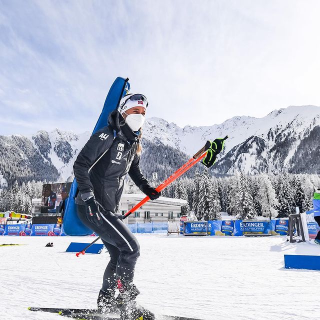 ECKHOFF Tiril, Nice week here in Antholz, but tomorrow it’s time to go home 💛📸@k_voigt_fotografie
