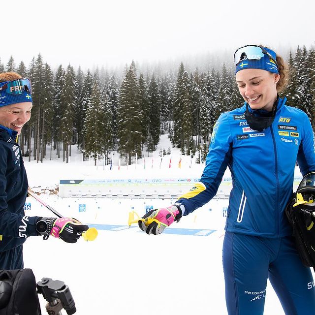 OEBERG Hanna, Vilken storlek behöver vi på trugorna imorgon?🤔 När vi knäckt den nöten är vi mer än redo att köra @ljmpersson och jag😁💥
#lekiskipoles
📷: @nordicfocus