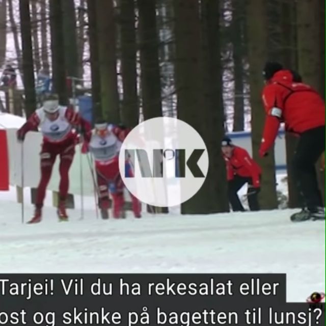 BOE Tarjei, Heimekontorlunsjen din dei neste 12 dagane bør inneholde: Rekebaggis i kjeften og VM i skiskyting på tv’en🍤📺
——————
Credit: @nrkunderholdning