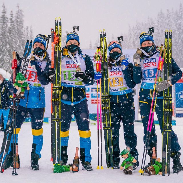 OEBERG Hanna, What a start to the Championships! Dream Swedish Team🤩🥉🇸🇪💥
Photos: @nordicfocus @bildbyran