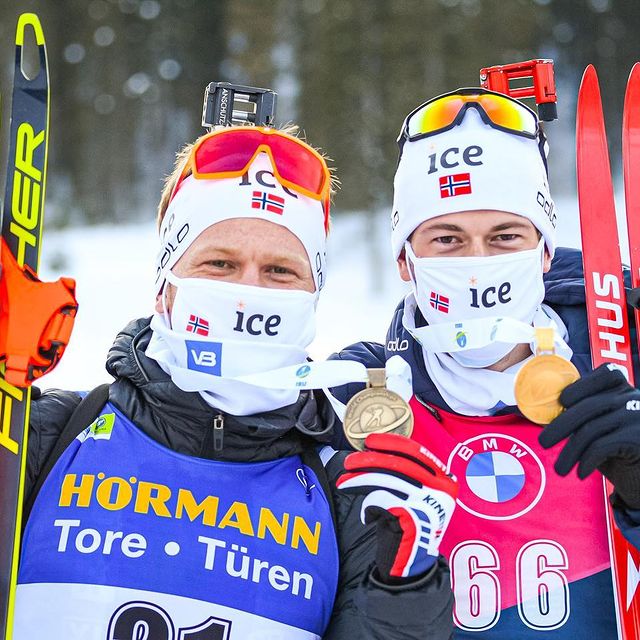 BOE Johannes Thingnes, Young guns @sturlal and @johannesdale 👏🏼🥇🥉
Bravo🇳🇴🎉🥳