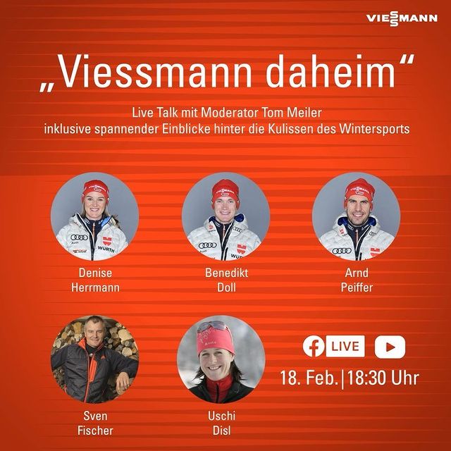 DOLL Benedikt, Werbung - Heute Abend bin ich Gast bei "Viessmann Daheim" und freu mich auf einen coolen Abend mit all den Gästen um 18:30 Uhr bei Facebook. Seid ihr auch dabei? Den Link zum Talk gibts in meiner BIO! #Winterfans @viessmann_sport