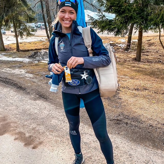 OJA Regina, Back in Nove Mesto for 2 weeks of World Cup races🤗Hard conditions and it felt like summer during today’s training, but luckily got lost energy right back from @pulsnutrition and @arcticsporteesti 🥵😋 #novemesto #worldcup #biathlon