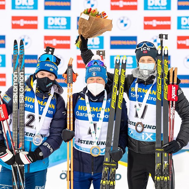 BOE Tarjei, A GREAT day🎉 Our team got in touch of some crystal again, winning the nation cup for the 4th consecutive time🇳🇴 And I took my 8th individual podium this season, finishing 3rd🕺🏼