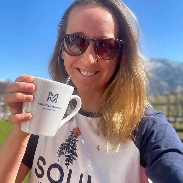 PREUSS Franziska, Zeit, die Sonne zu genießen! ☀️😎🌷Am Besten mit einer Tasse Kaffee @martermuehle_kaffeeroesterei 😋☕️ #werbung #leckerlecker