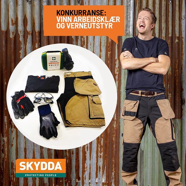 BOE Tarjei, Konkurranse - 3 vinnere❗️
I dag er det arbeidernes dag🛠 Har du en kjæreste eller venn som har 10 tommeltotter, så kan Skydda redde forholdet😊 Tagg en worker, følg @skydda_norge og kryss tommeltottane🤞🏻 Og sveip for å sjå en handyman🧨
———
Sponsor