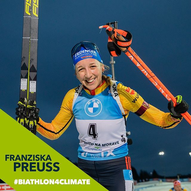 PREUSS Franziska, 🌲100.000🌲 In den letzten Wochen waren wir sportlich sehr fleißig und haben so das Ziel der Biathlon Climate Challenge @ibu_biathlonworld erreicht und gemeinsam 100.000 Bäume gesammelt! 🙌🏼 Danke an Alle, die in meinem Team waren ☺️ Ich wünsch Euch einen schönen Sommer und bleibt weiterhin aktiv 🏃🏼🚴🏽♀️🏋🏼