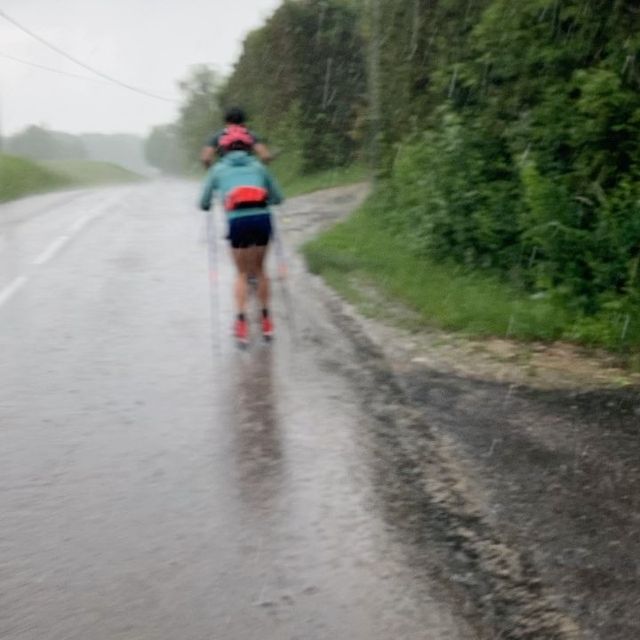 BRAISAZ Justine, ⚡️⛈⛈⛈⚡️⚡️ avec une mention spéciale pour @julia_.simon qui, par temps de neige,d’orage, de grêle, en été ou en hiver, ne supporte que le T-shirt.. ! Bravo à toi!!