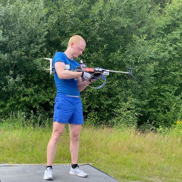 BOE Johannes Thingnes, Tough training today🥵🏃🏼♂️💨 Still far of my best shape, but shooting is improving along with the endurance💪🏼📈