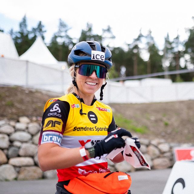 ECKHOFF Tiril, Not everyday you compete in Sandnes and one of biggest sport achievement ever happens in #tokyo2020 by the Sandnes boy @jakobing 🤩 🇳🇴🥇#HvorvardunårJakobvant? 📸@chaukeli