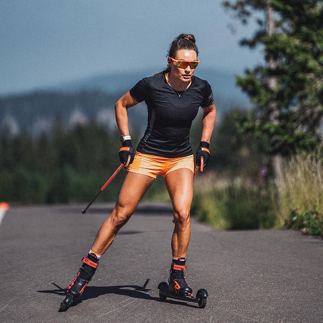 WIERER Dorothea, Perfect Training ☀️⛰🤩
Tomorrow afternoon first race of the season @citybiathlon #itwillbehard 💦☠️